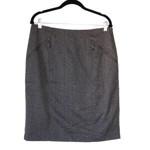 Women's Coldwater Creek Brown Pencil Skirt Size 10